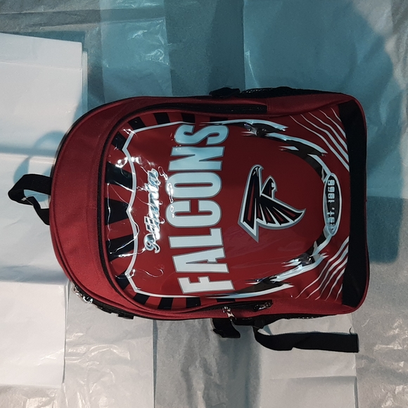 Atlanta Falcons 2 Piece Set Backpack & Lunchbox - Picture 3 of 13